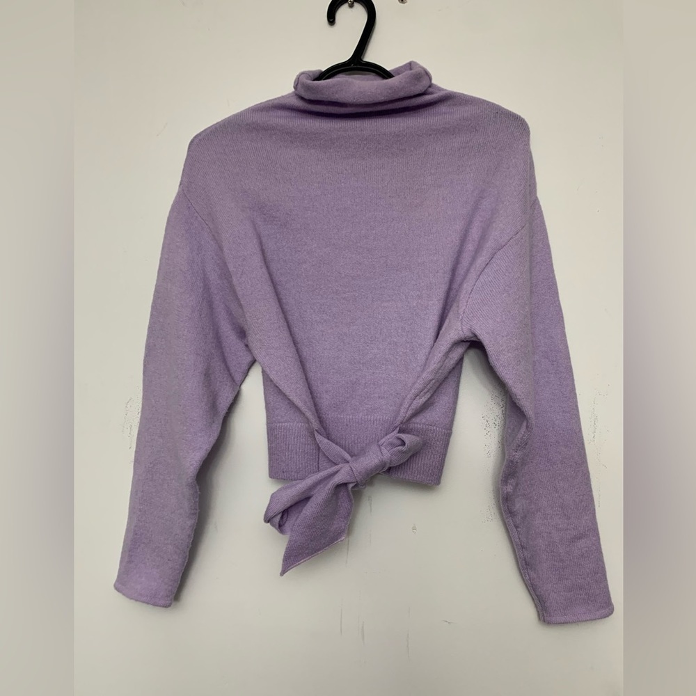 Be you ti ful turtleneck purple Longsleeve wool size small